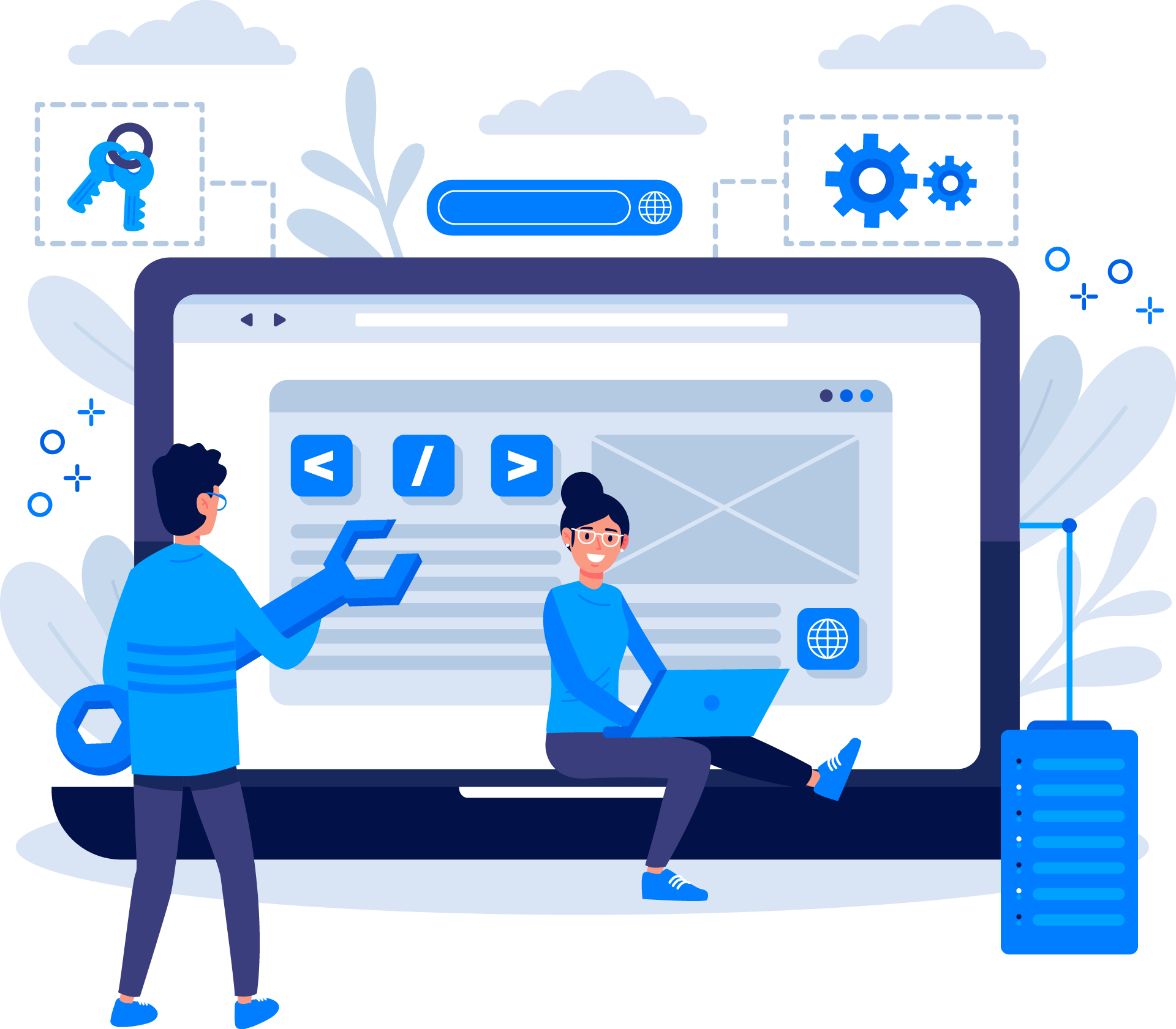 Dich Vu Cham Soc Website