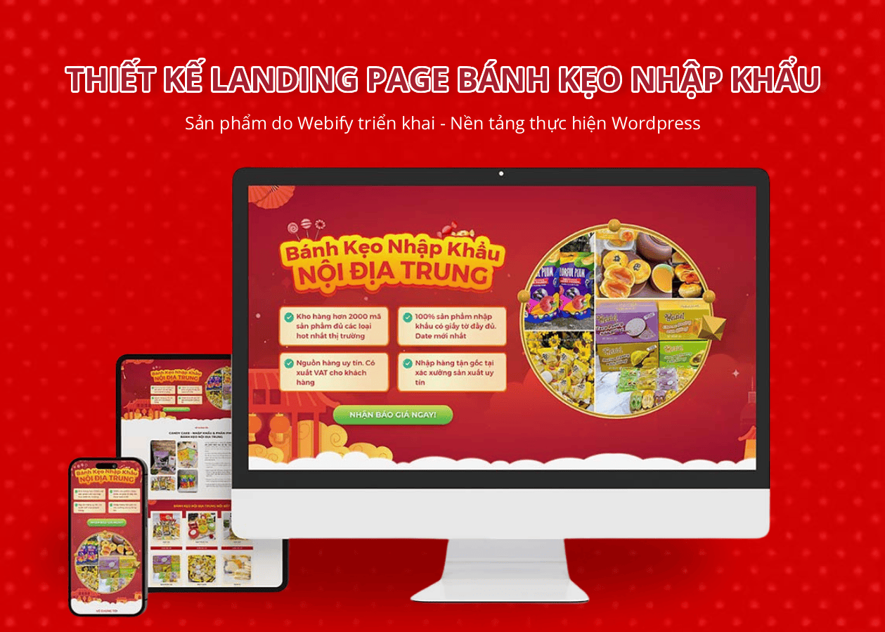 Landing Page Banh Keo 2